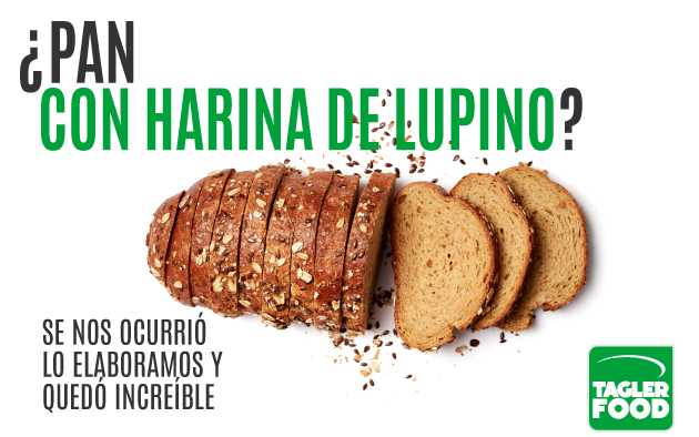 Pan con harina de lupino